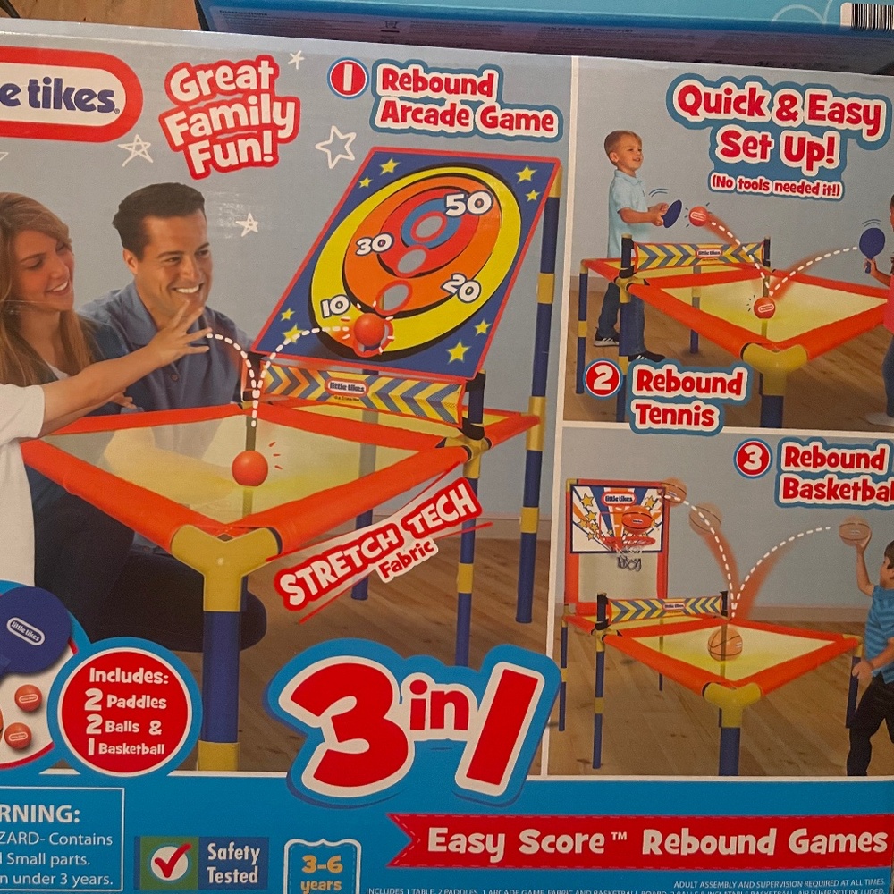 Little tikes 3 in 1 rebound games